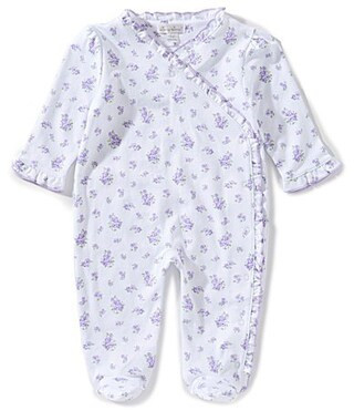 Kissy Kissy Baby Girls Roses And Bloom Print Footie - 3/6 Months | Dillard's