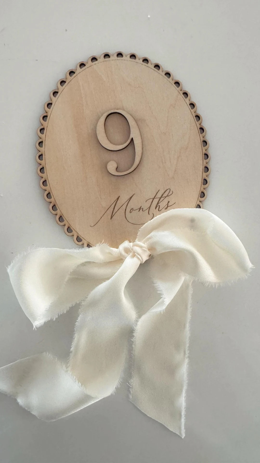 Ribbon Bow Interchangeable Milestone Cards | Personalize Custom Name, Baby Monthly Milestone Mark... | Etsy (US)