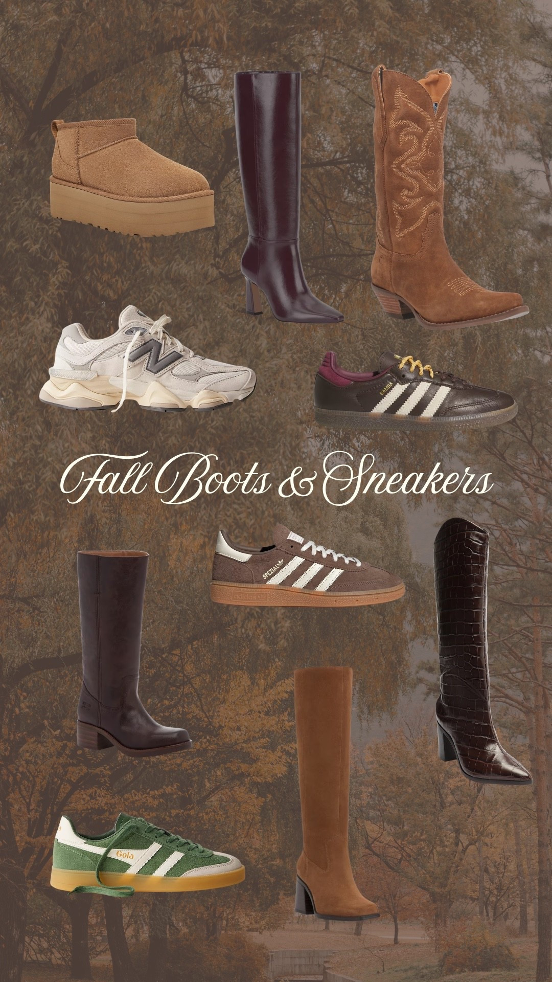 Boots and sneakers I’m loving for fall 🍁

#LTKSeasonal