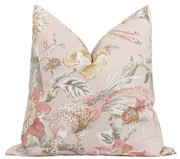 Conover Blush Pink Floral Pillow | Land of Pillows