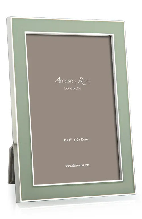 Addison Ross London Sage Enamel Picture Frame in Green at Nordstrom, Size 4X6 | Nordstrom