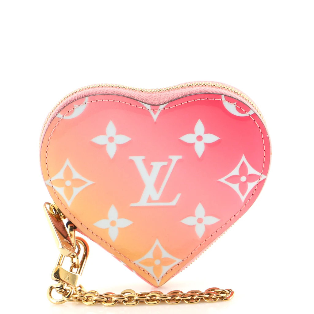 Heart Coin Purse Limited Edition Degrade Monogram Vernis | Rebag
