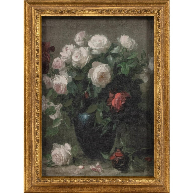 My Texas House Soft & Moody Florals Framed Art 12x16 | Walmart (US)