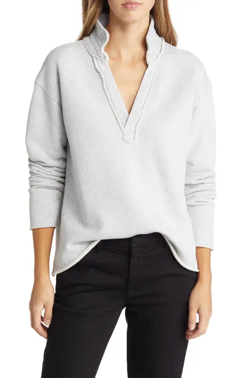 Frank & Eileen Patrick Popover in Gray Melange at Nordstrom, Size X-Small | Nordstrom