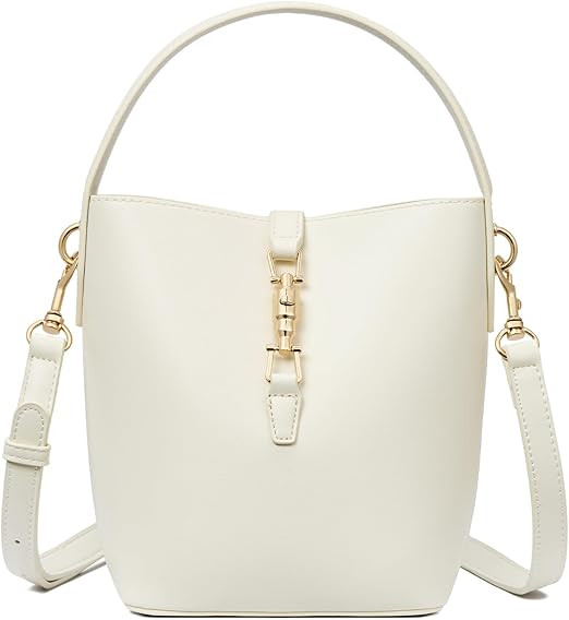 BOSTANTEN Small Bucket Bag for Women Crossbody Bags Trendy Vegan Leather Shoulder Purses Designer... | Amazon (US)