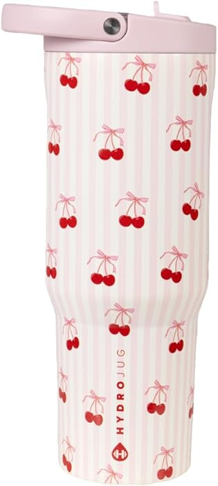 HydroJug Sport - Stainless Steel Tumbler with Straw, Vacuum Insulated, 32oz Leakproof Water Bottl... | Amazon (US)