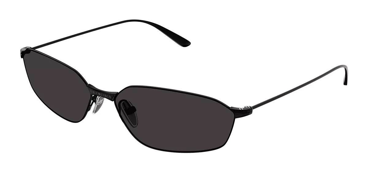 Balenciaga BB0412S 001 Men's Sunglasses Black Size 62 | SmartBuyGlasses Global