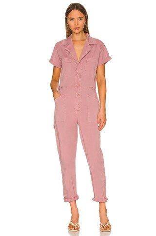 PISTOLA Grover Field Suit in Ash Rose from Revolve.com | Revolve Clothing (Global)