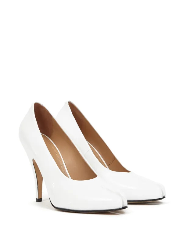 110mm Tabi patent-leather pumps | Farfetch Global