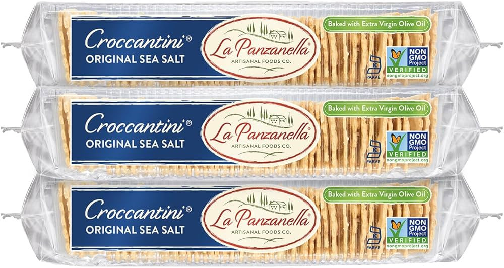 La Panzanella Croccantini, Original, Simply Crafted and Hand-Packed, Baked Fresh with Simple Whol... | Amazon (US)