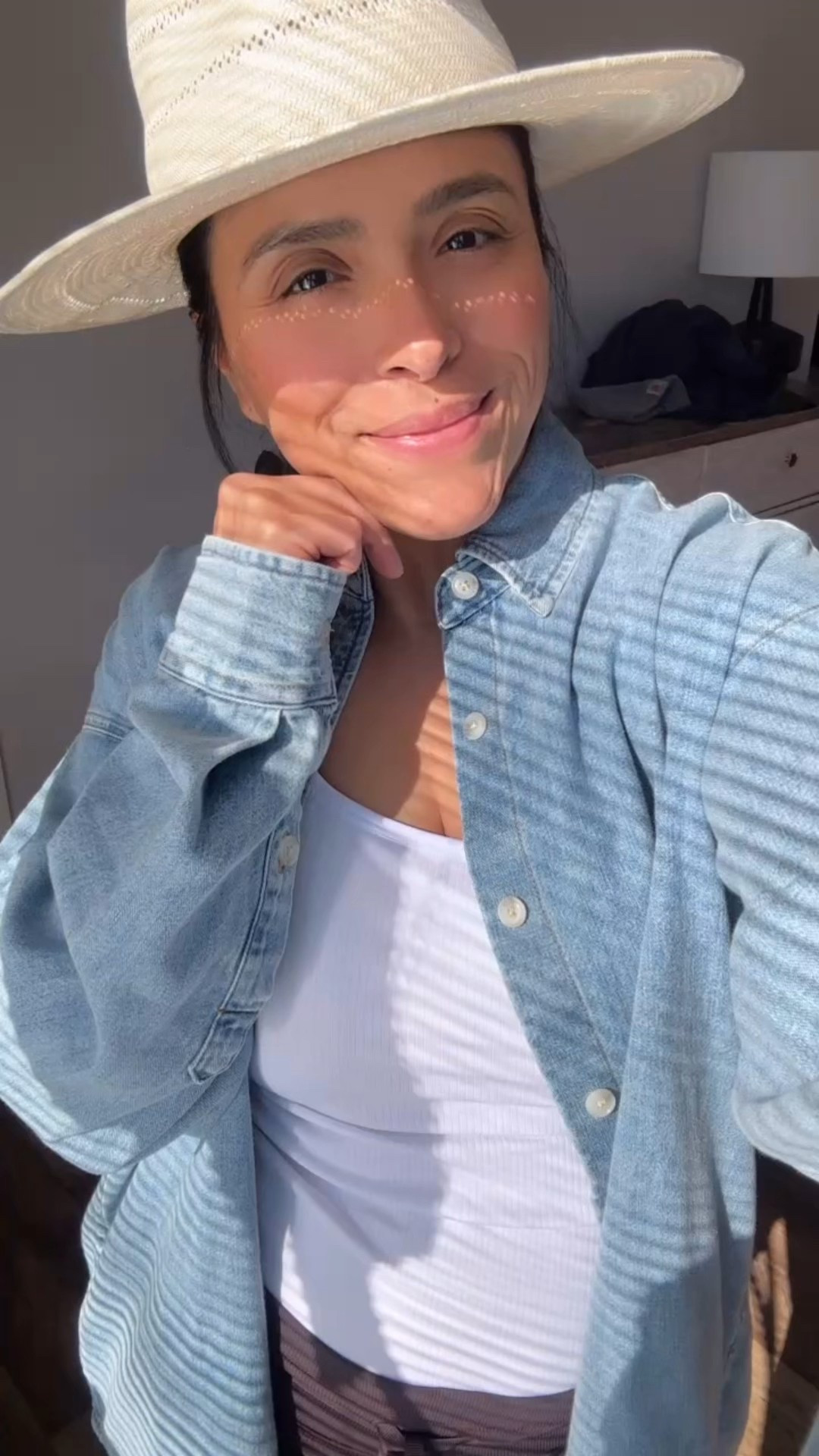 Denim shirt and white tank :) 






Amazon fashion 
Amazon style 
Mom outfit


#LTKMidsize #LTKmomlife #LTKOver40