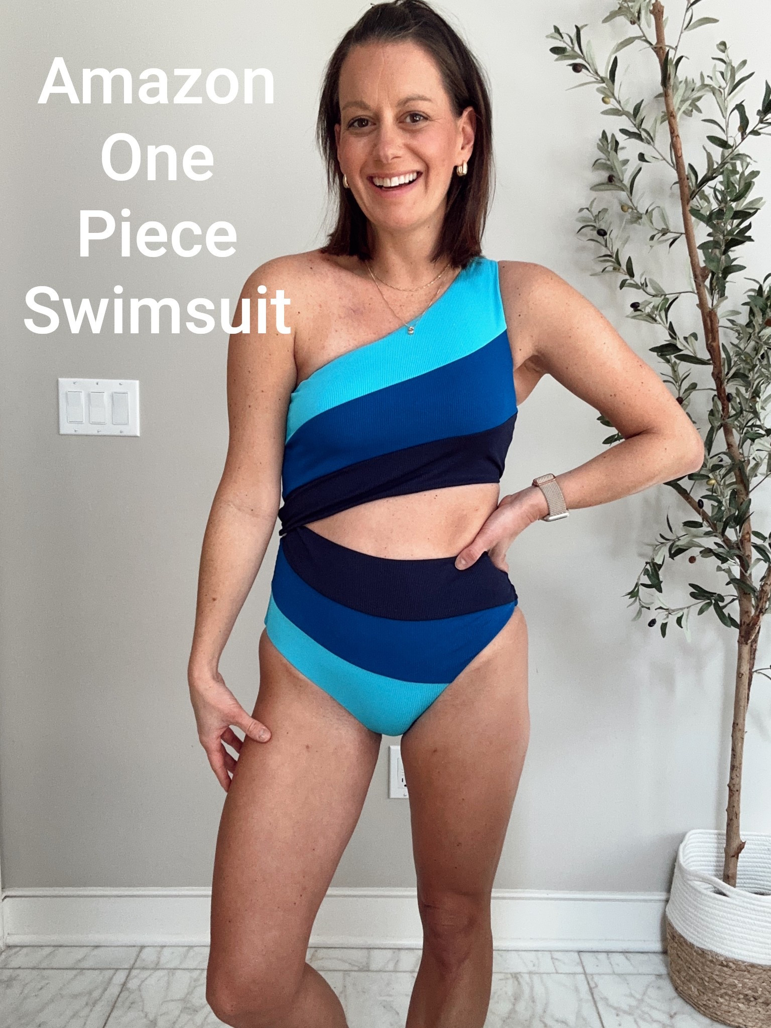 Amazon cut out one piece swimsuit runs true- runs true to size.



#LTKSwim #LTKOver40 #LTKFindsUnder50