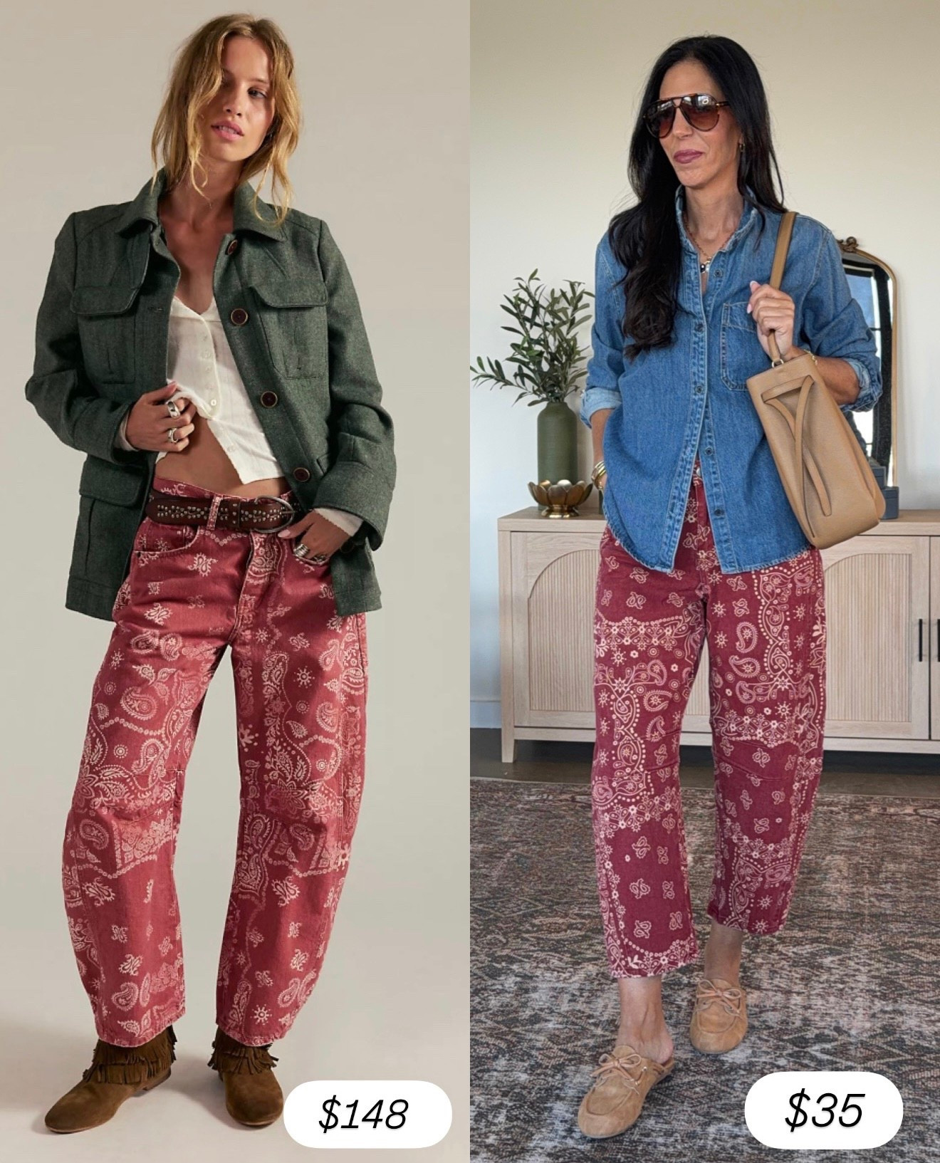 These FP look for less pants have the perfect stretch - wearing my true size small 
Tee- small 
Denim shirt- medium (Aritzia look for less) 

#LTKootd #LTKOver40 #LTKU #LTKgrwm #LTKdayinmylife #LTKMothersDay #LTKootd #LTKU #LTKOver40