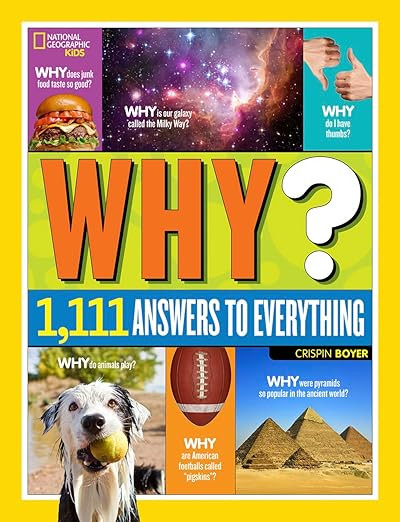 National Geographic Kids Why?: Over 1,111 Answers to Everything (NGK Why?)      Hardcover – Oct... | Amazon (US)