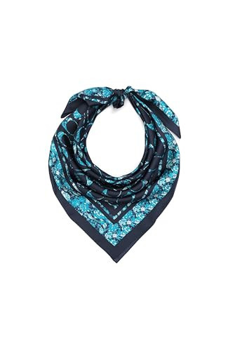 signature c rose meadow printed silk square | Amazon (US)