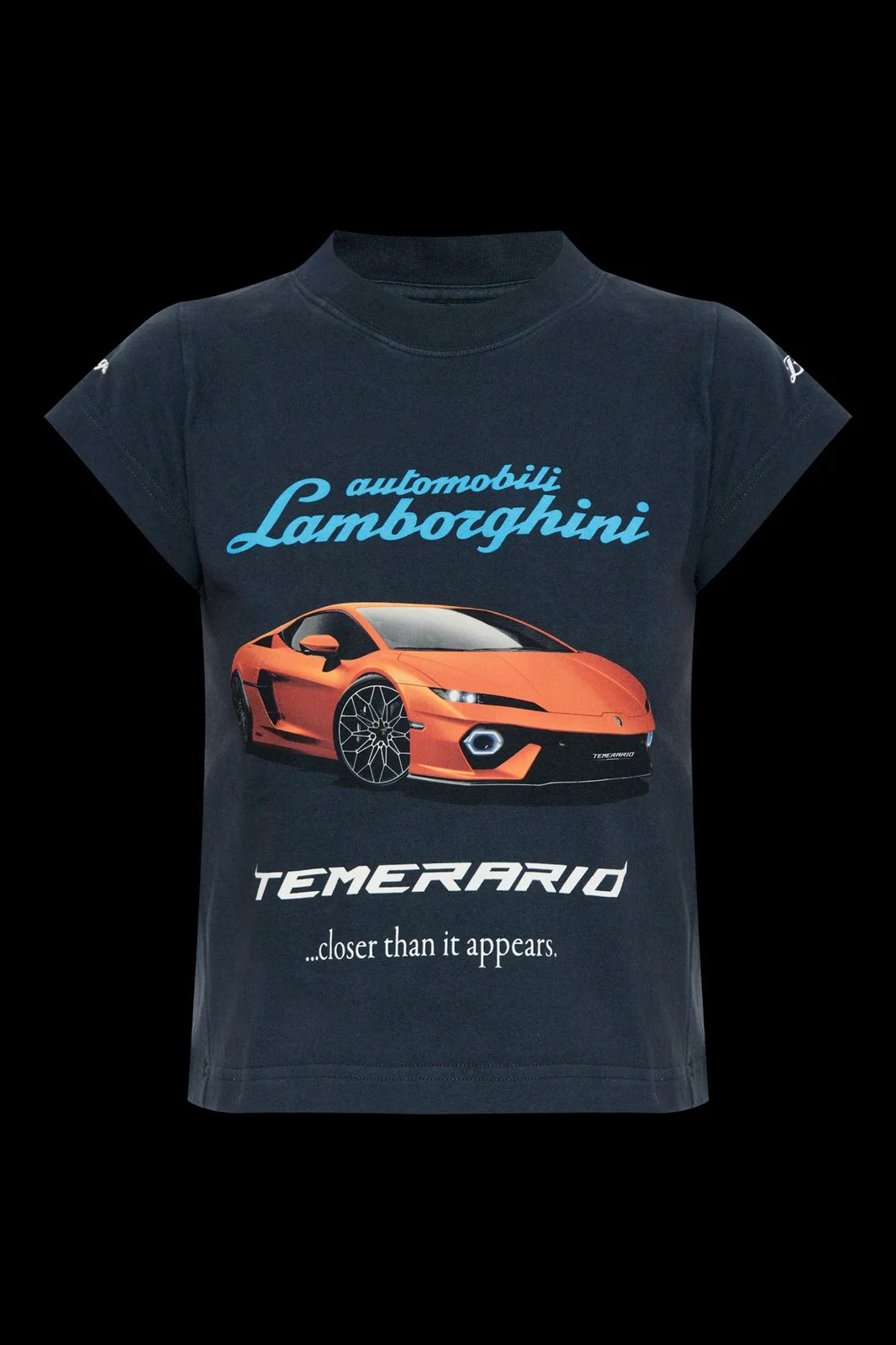 Balenciaga X Automobili Lamborghini Shrunk T-Shirt | Cettire Global