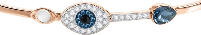 Duo Evil Eye Crystal Bangle | Nordstrom