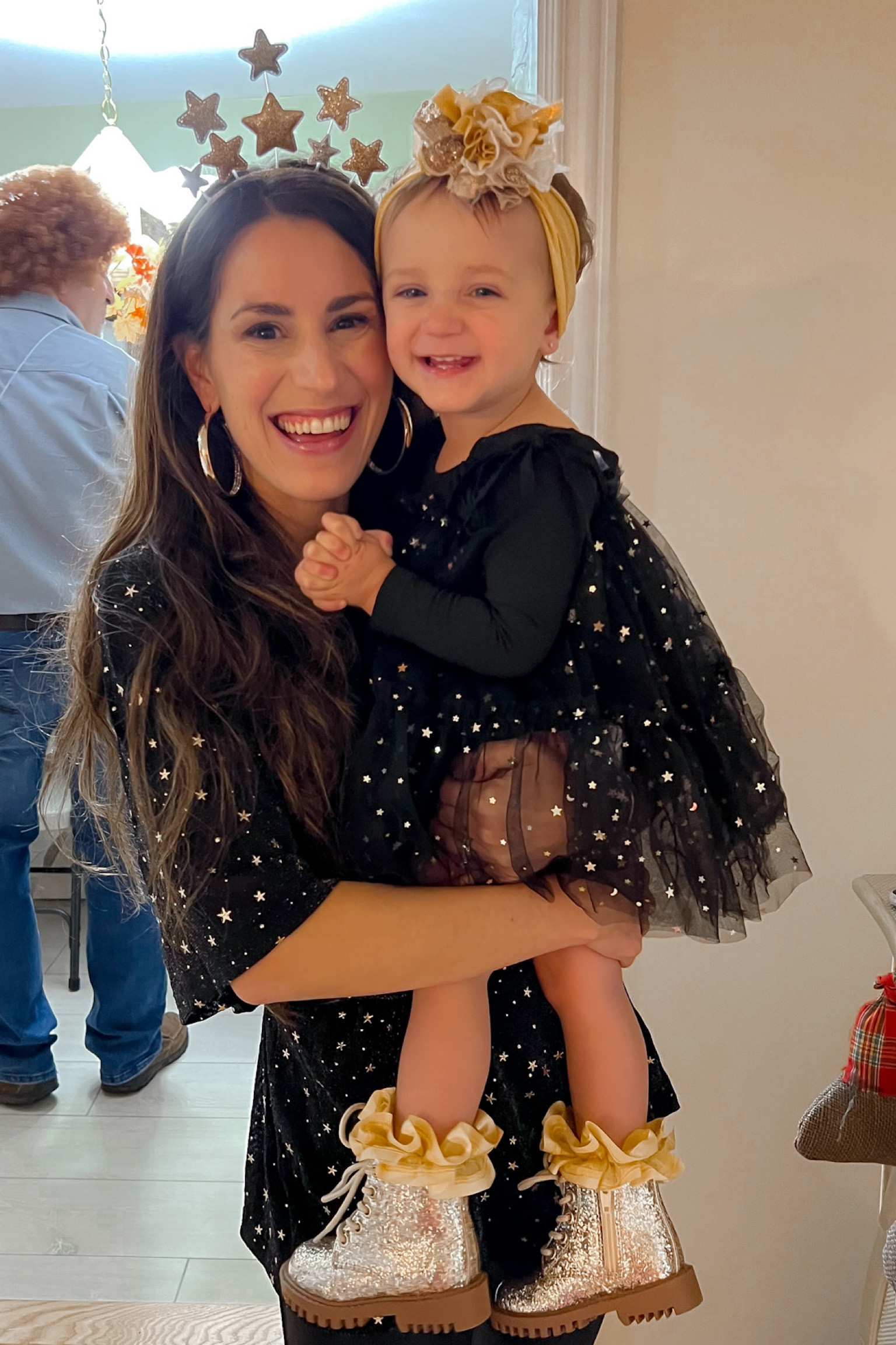 Mommy and me Halloween costume ; star costume ; Amazon Halloween costume ; Amazon costume ; girl gold boots ; oversized star top #LTKHalloween 

#LTKSeasonal #LTKfamily