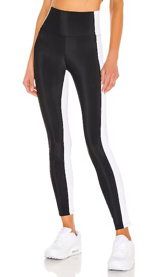 Colorblock Legging in Black & White | Revolve Clothing (Global)