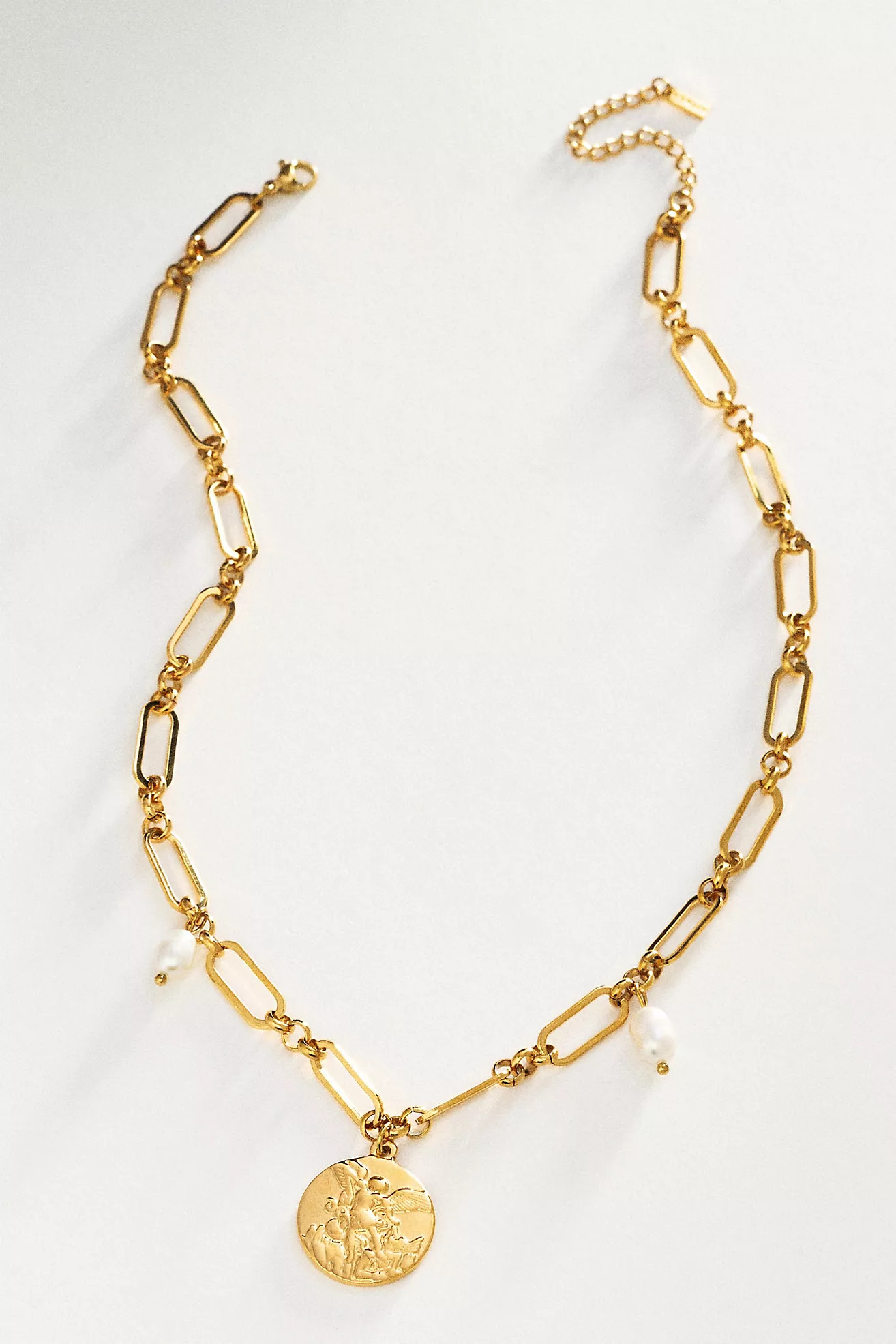 Atolea Elysia Coin Pendant Necklace | Anthropologie (US)