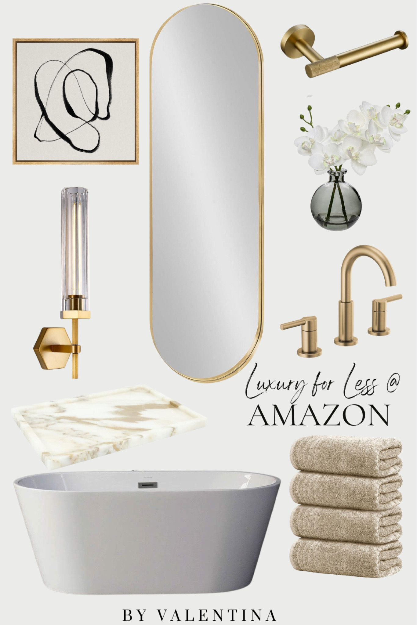 Can you believe that this bathroom is totally from Amazon?

#LTKHome #LTKStyleTip