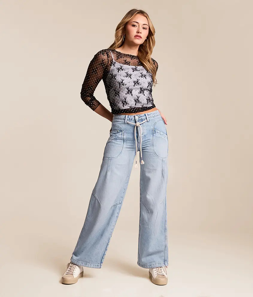 Love Language Pull On Jean | Buckle