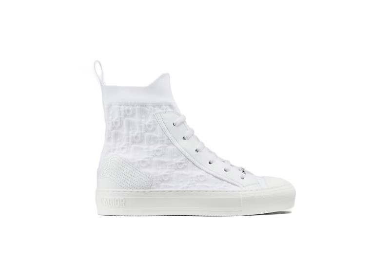 Dior Walk'N'Dior Mid Oblique (Women's) Sneakers in White | StockX