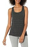 Amazon Essentials Women's Studio Lightweight Racerback Tank, -black stripe, XX-Large | Amazon (US)