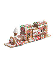 19.25in Led Gingerbread Train | TJ Maxx