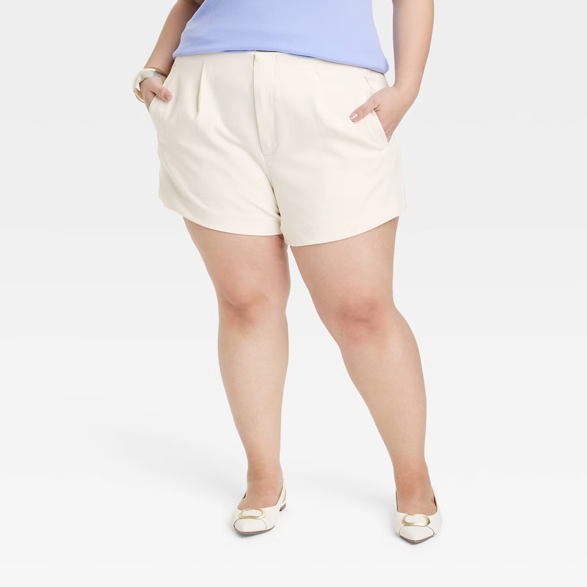 Women's High-Rise Tailored Shorts - A New Day™ | Target