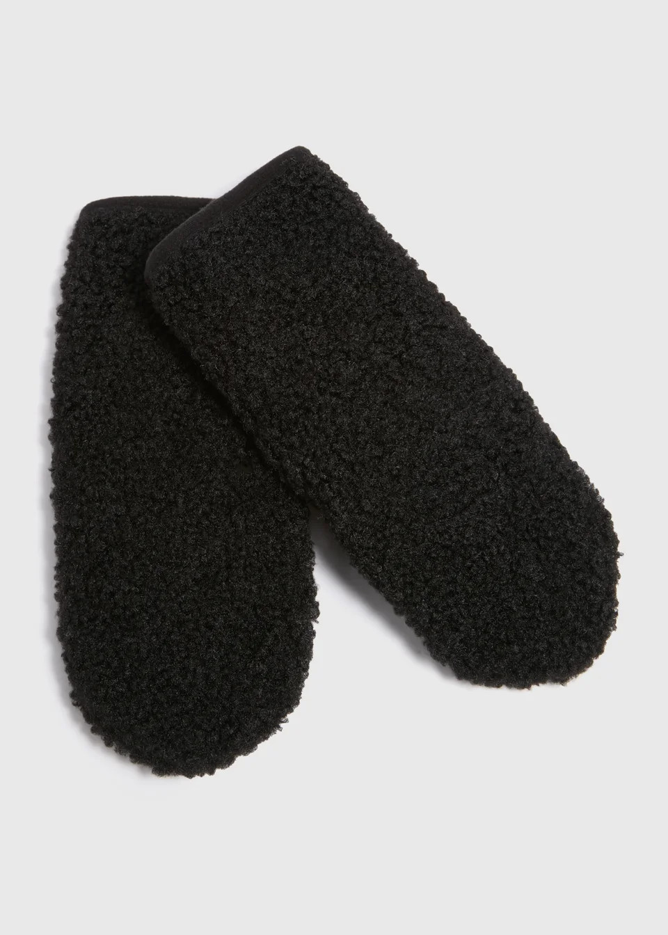 Black Borg Mittens | Matalan (UK)