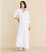 Lou & Grey Triple Cloth Maxi Pocket Shirtdress | LOFT