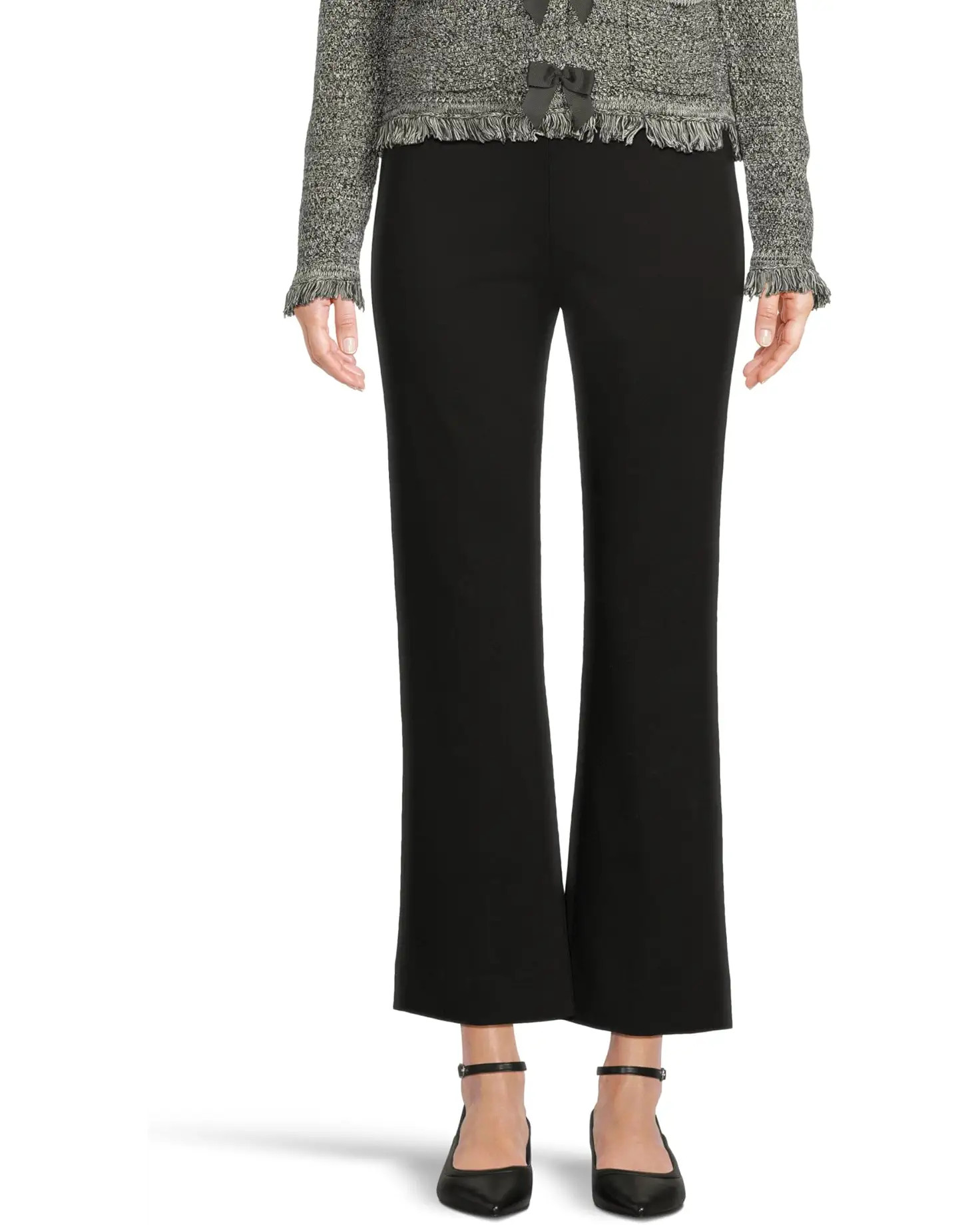 Christabel Ponte Crop Flare Pants | Zappos
