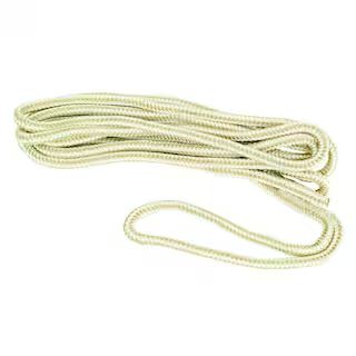 1/2 in. x 25 ft. Double Braid Nylon Dock Line Rope | The Home Depot