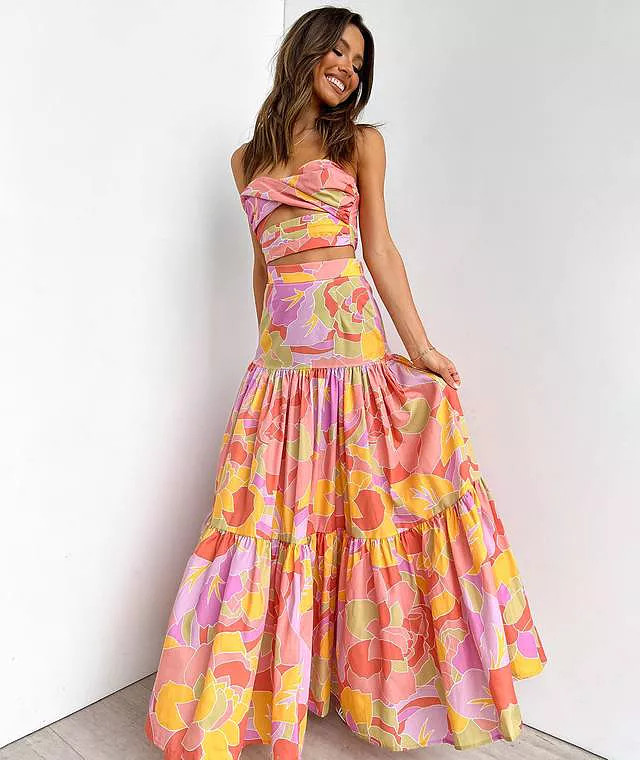 Ayla Skirt - Sage Multi | Petal & Pup (US)