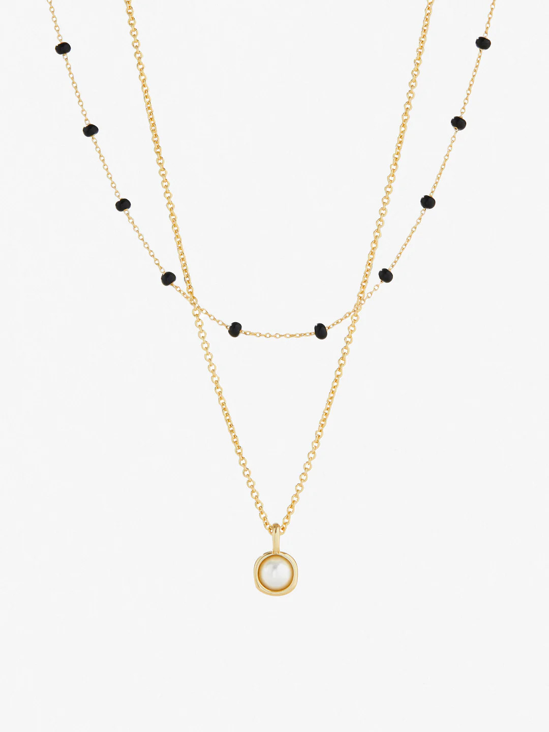 Layered Necklace - Garda Black | Ana Luisa