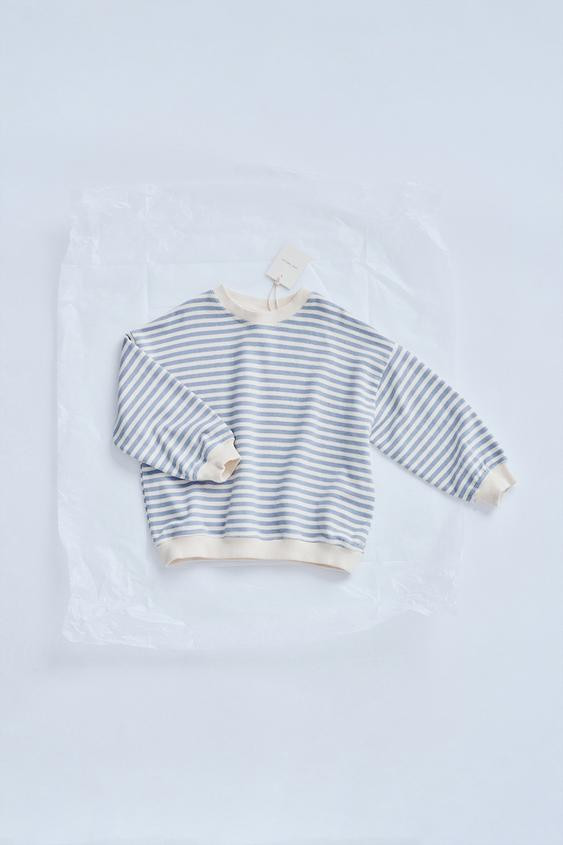 TIMELESZ - STRIPED SWEATSHIRT | Zara US