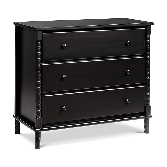 Davinci Jenny Lind Spindle 3-Drawer Dresser in Ebony | Amazon (US)