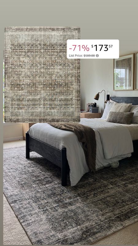 Limited Time Rug Deal!

Loloi x Amber Lewis Morgan Rug in Navy/Sand is on sale! 

71% off for limited time

The perfect rug for wall to wall carpet. Thick pile that is extremely soft.

#LTKStyleTip #LTKHome #LTKSaleAlert