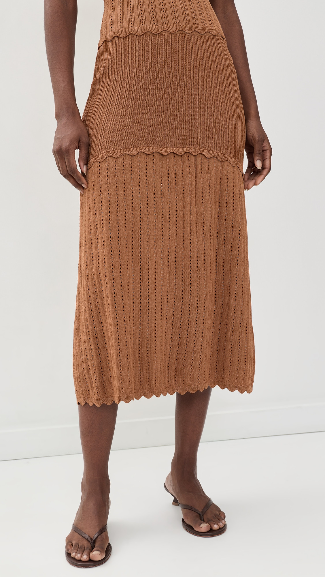 Solid & Striped The Amara Skirt Camel M | Shopbop