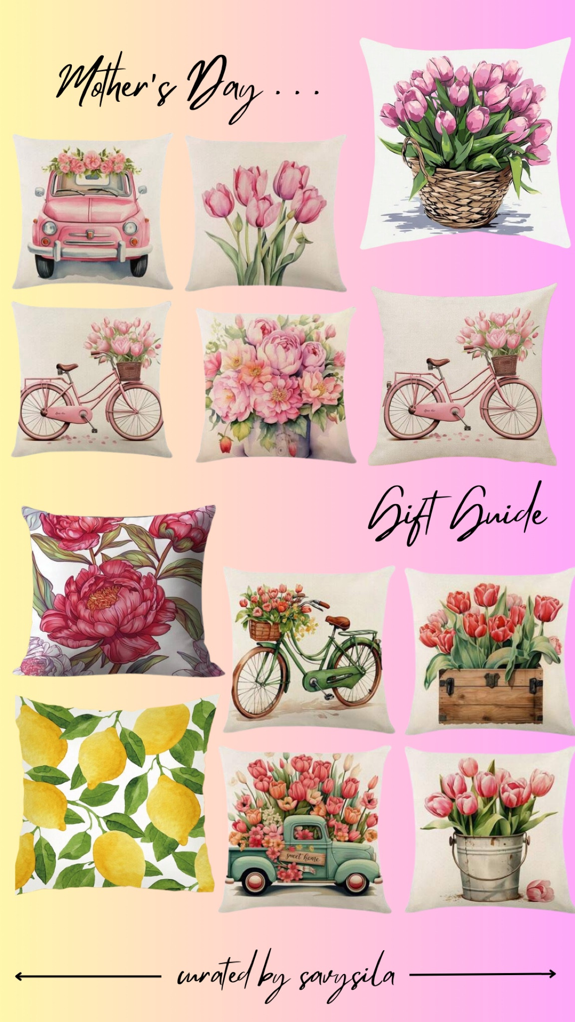 Mother’s Day Gifts. Pillow covers for spring and summer for indoors or outdoors always is a good idea!🌸

#LTKfindsunder50 #LTKSeasonal 

#LTKgiftguide