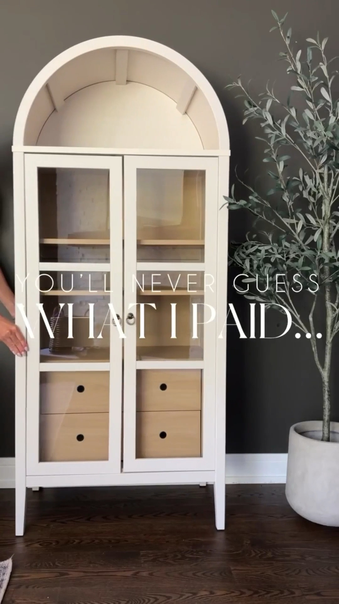 The prettiest white oak arched storage display cabinet! Pieces like this are my absolute favorite—beautiful and functional! The best part is it’s affordable and on Amazon! 

#LTKSaleAlert #LTKHome