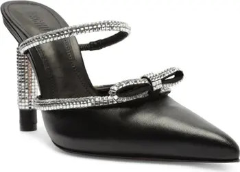 Schutz Avril Crystal Pointed Toe Pump | Nordstrom | Nordstrom