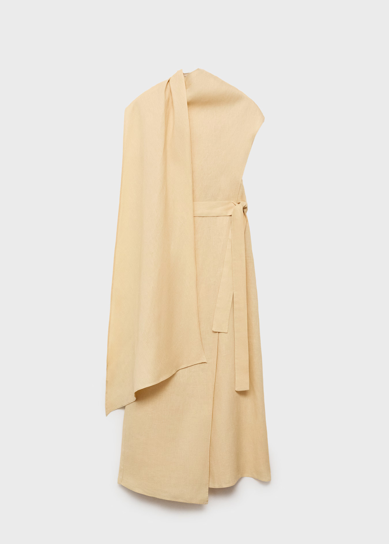 Belt linen dress - Women | MANGO USA | Mango (US/MX/AU)