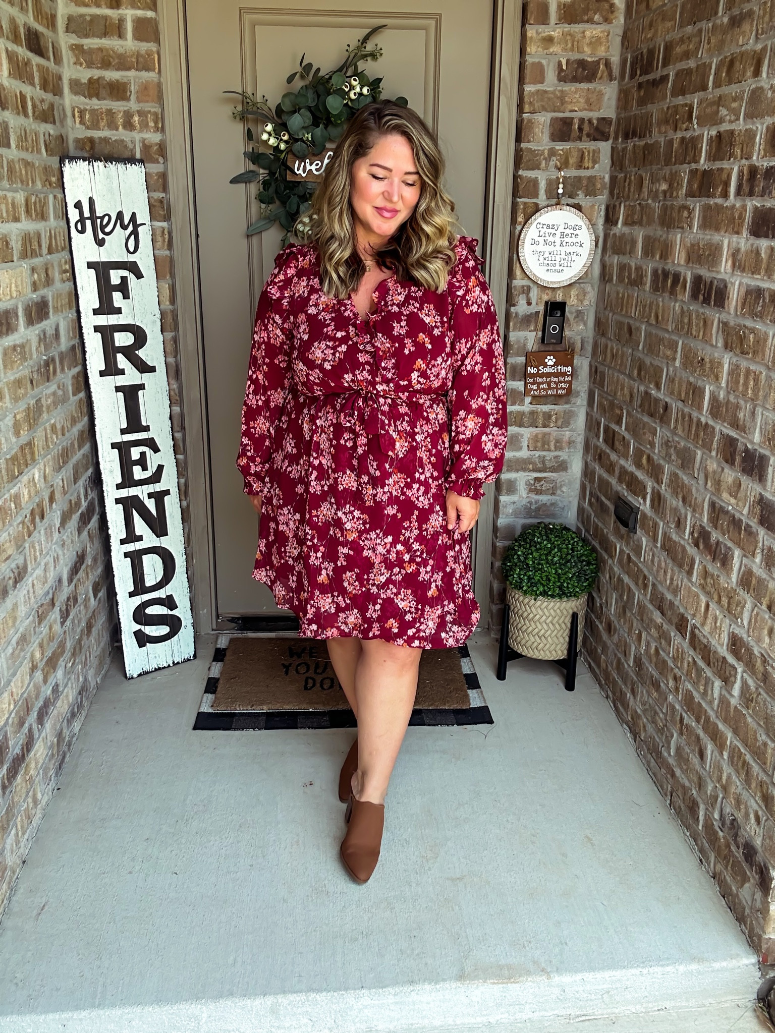 Dress size XL
Shoes size up 1/2 a size 

#walmartpartner #walmartfashion

#LTKmidsize #LTKover40 #LTKcurves