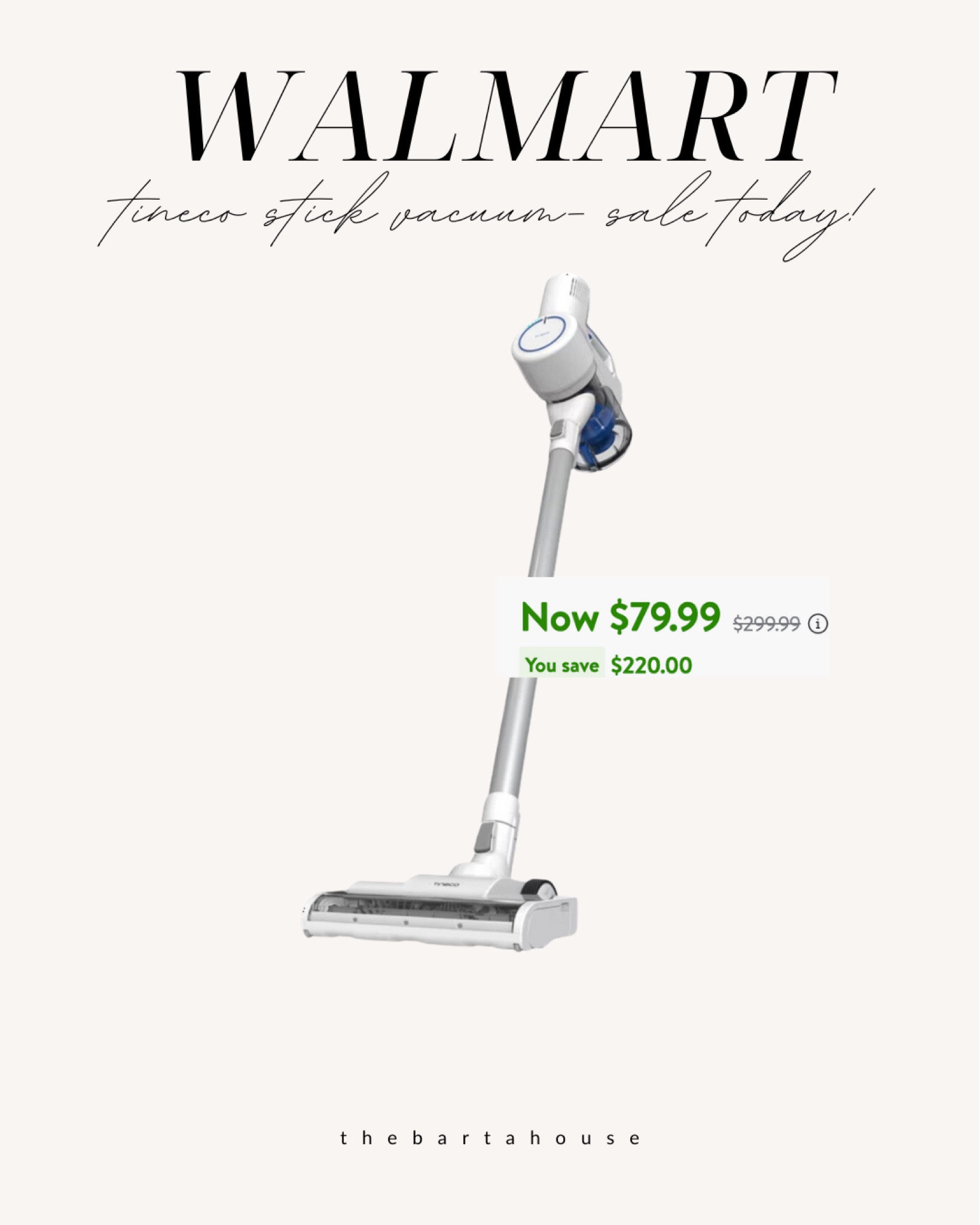 Walmart deal of the day! Save $220🤯