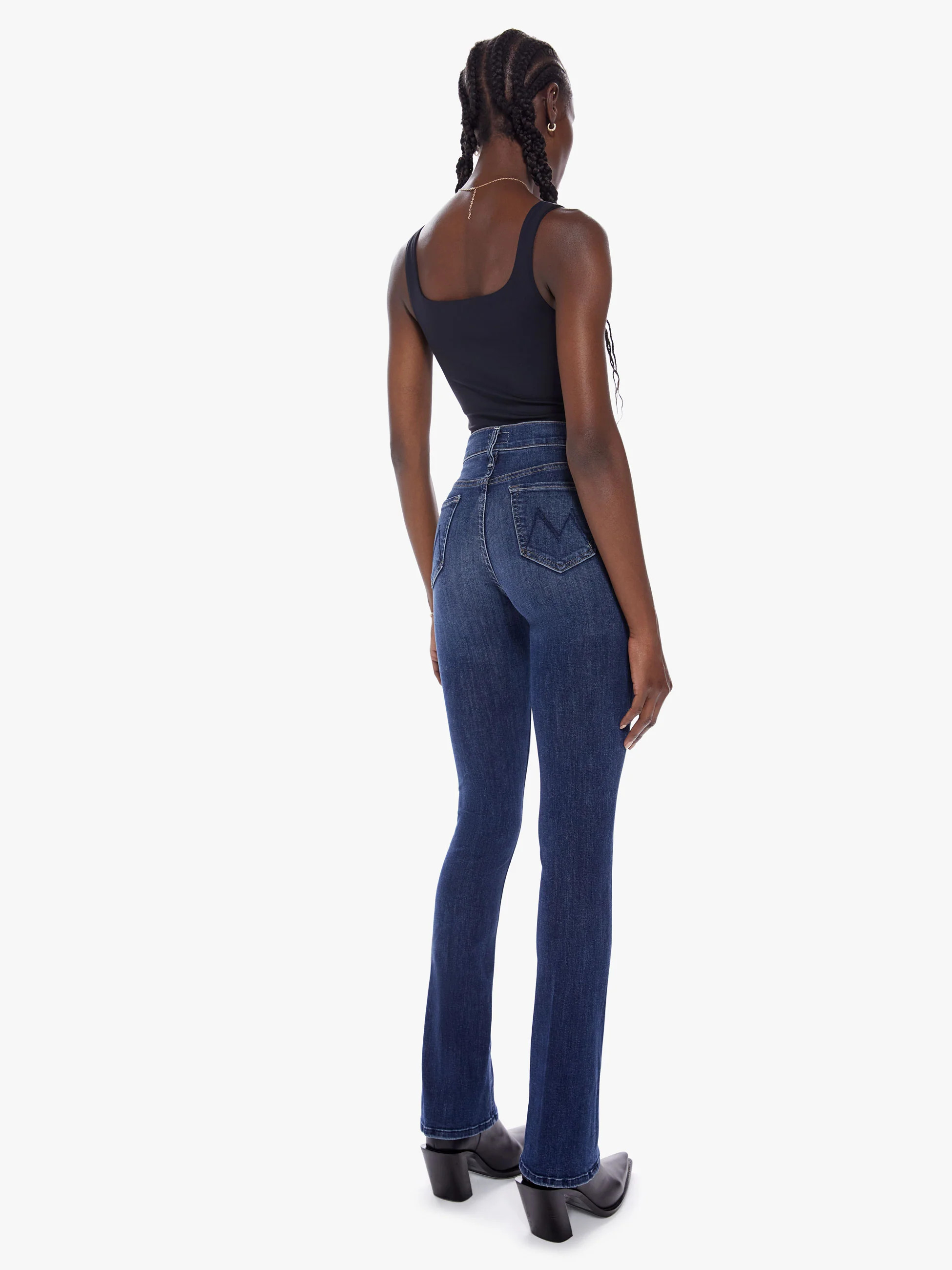 High Waisted Runaway - Teaming Up | Mother Denim