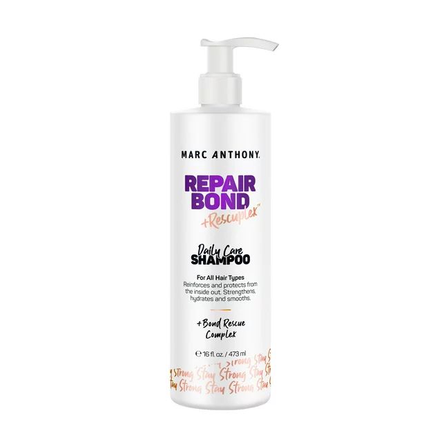 Marc Anthony Repair Bond Plus Rescuplex Daily Hair Shampoo for All Hair Types, 16 Fluid oz - Walm... | Walmart (US)
