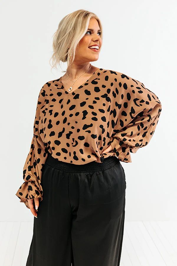 Sweeter With Time Leopard Shift Top in Mocha Curves • Impressions Online Boutique | Impressions Online Boutique