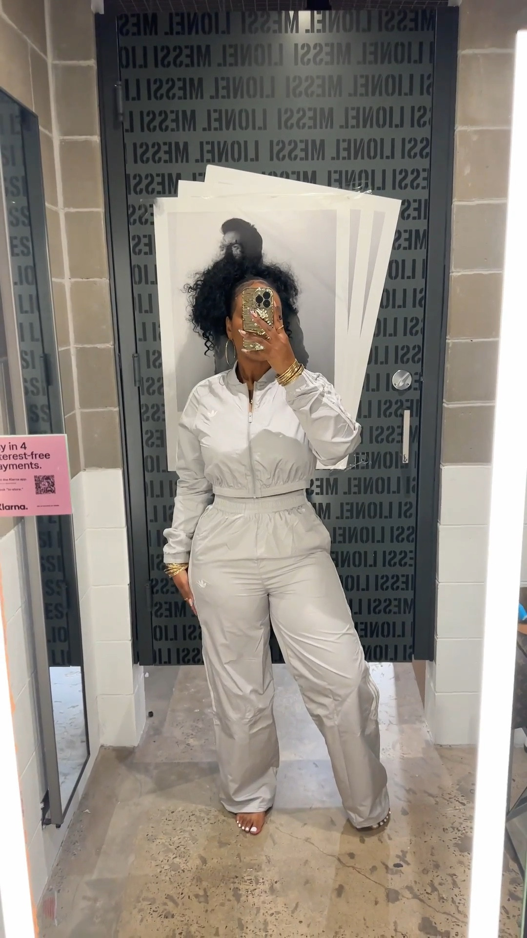 ✨The shorts can also be swapped out with the pants and they also come in the color PINK 🛍️🎀💕

✨ The first set has a different cut/fit than the second! The second is a more loose fit, while the first is a slim fit. I listed all of my sizes in my LTK🫶🏾✨

✨I’m wearing a size Large jacket and size Small pants in the first set (they didnt have a medium to try so I went with the small

✨I’m wearing a size Small jacket and a size Medium shorts in the second

Add your Adidas sneakers and Adidas bag and lets go sis! 

#LTKFindsUnder100 #LTKPetite #LTKStyleTip